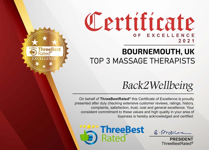 Award-Winning Massage Therapists Bournemouth - Back2wellbeing